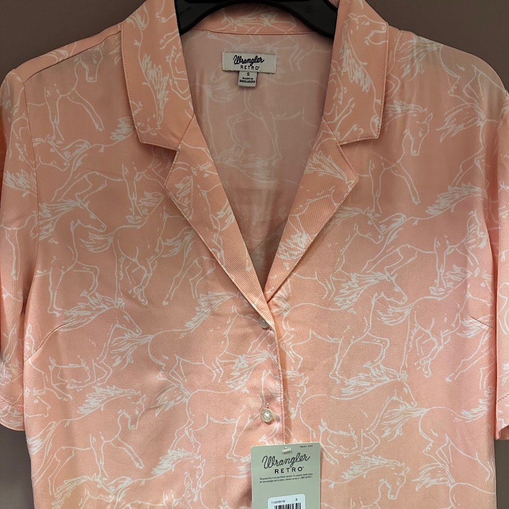 Wrangler Retro Camp Shirt NWT